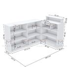 Balcão Caixa Em L M424.b (loja, Comércio)