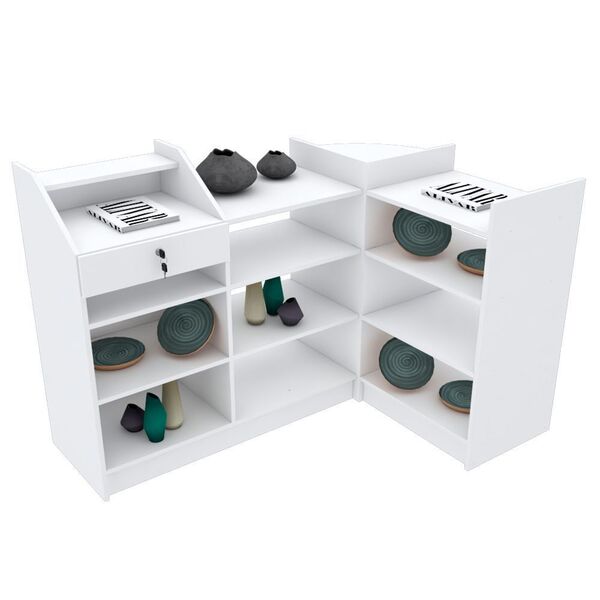 Balcão Caixa Expositor M195.2021.b (caixa, Loja)