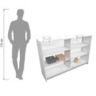 Balcão Caixa Loja 100% Mdf M310.b (loja, Comérico)