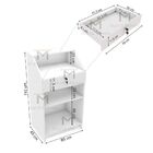 Balcao Caixa Loja M26.2020.b Mdf (comércio Geral, Loja) Cor:b