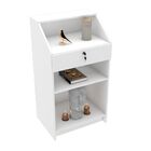 Balcao Caixa Loja M26.2020.b Mdf (comércio Geral, Loja) Cor:b