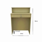 Balcão Caixa Natural Em Mdf [f031]