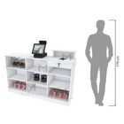 Balcão Caixa Reto Expositor Esquerdo M349.b