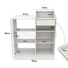 Balcão Caixa Vitrine (prateleira  Pet  Loja  Expositor  Atend