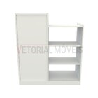 Balcão Caixa Vitrine (prateleira  Pet  Loja  Expositor  Atend