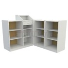 Balcão Caixa Vitrine M2 Fechado 100% Mdf Loja Pet