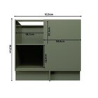 Balcão Canto Cozinha Sevilha Verde Hill