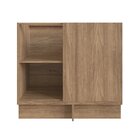 Balcão Canto Cozinha Viena Freijo Grafito