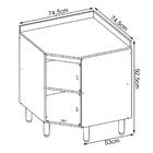 Balcao Canto Obliquo 3005x15 Nicioli