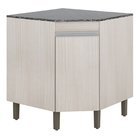 Balcão Canto Obliquo Avelã PT Móveis