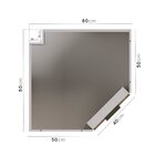 Balcão Canto Oblíquo Com Tampo E Rodapé Ipanema Cabecasa Made