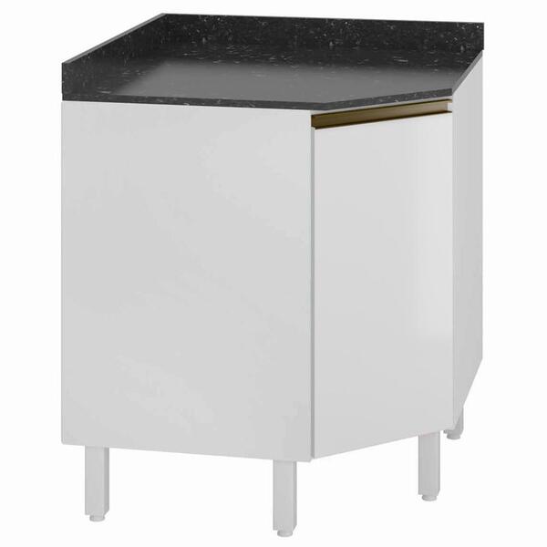 Balcao Canto Obliquo Em Mdf Kali Premium 12222x21 Nicioli