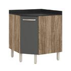 Balcão Canto Oblíquo Loá Com Tampo Mdp - Nicioli