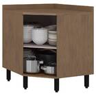 Balcão Canto Oblíquo Para Cozinha Habitat Nogal - Mx Móveis