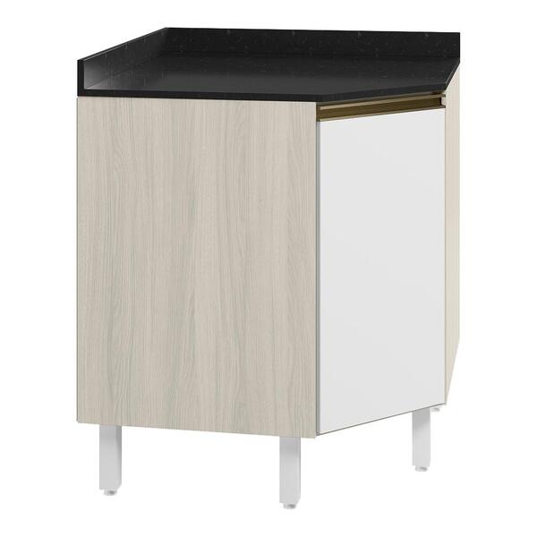 Balcao Canto Obliquo Tampo Mdf Kali 12222 Nicioli