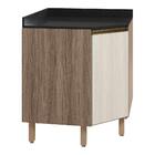 Balcao Canto Obliquo Tampo Mdf Kali 12222 Nicioli