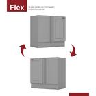 Balcão Canto Reto 1 Porta Americana Com Tampo - Móveis Henn