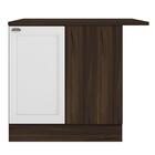 Balcao Canto Reto 1 Porta Com Tampo 95cm 12533 Unna Pln