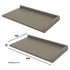 Balcão Canto Reto 1 Porta Com Tampo Connect - Móveis Henn