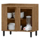 Balcão Canto Reto 1 Porta De Abrir Toscana Freijó/jade - Mx M