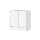 Balcão Canto Reto 1 Porta Emily  Branco Hp