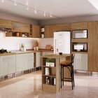 Balcão Canto Reto 1 Porta Gaia  Móveis Naturalle/cristalo