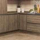 Balcao Canto Reto Com Tampo 1p 98 Cm Maxxi G748 Canela Kappes