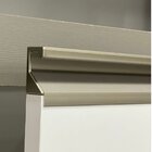 Balcão Canto Reto Com Tampo Cozinha Diamante New Fumê/branco