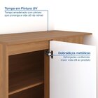 Balcão Canto Reto Com Tampo Soho Cabecasa Madeiraoriginals Fr