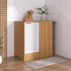 Balcão Canto Reto Com Tampo Soho Cabecasa Madeiraoriginals Fr