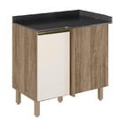 Balcão Canto Reto Kali Premium Com Tampo Mdf 15mm - Nicioli