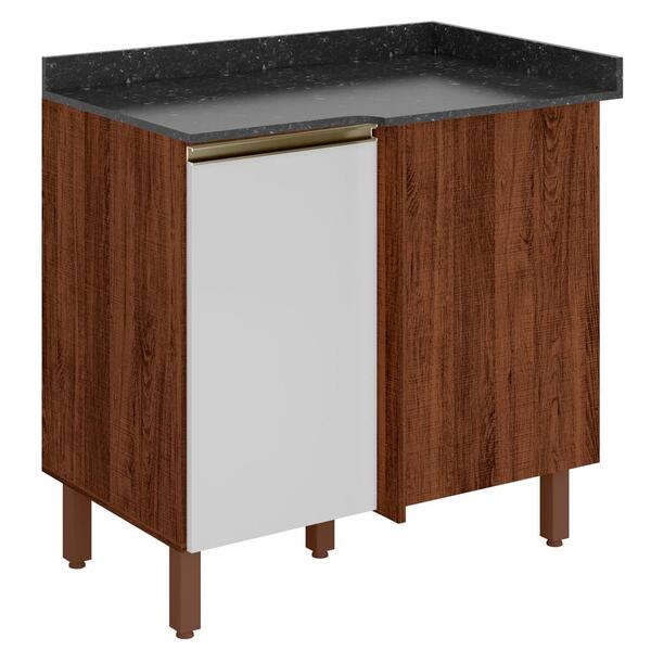 Balcao Canto Reto Mdf Kali Premium 12227x21 Nicioli