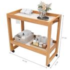 Balcao Carrinho Com Rodas Holambra Perola