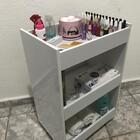 Balcão Carrinho Móvel Lavanderia