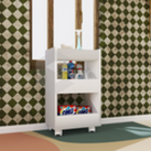 Balcão Carrinho Móvel Lavanderia