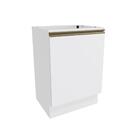 Balcão Celeste Kappesberg 100% Mdf 1 Porta Branco 60cm