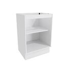 Balcão Celeste Kappesberg 100% Mdf 1 Porta Branco/azul 60cm