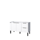 Balcao 2 portas 2 gavetas Cisne Branco 150