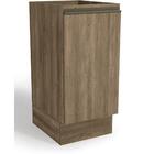 Balcão Com 1 Porta 40cm Linha Maxxi Em Mdp Kappesberg Nogal