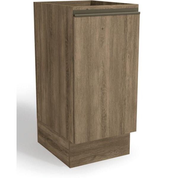 Balcão Com 1 Porta 40cm Linha Maxxi Em Mdp Kappesberg Nogal