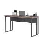 Balcao Com Escrivaninha 1,20 Canadá Freijo Preto