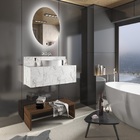 Balcão Com Espelho Hugo Imbúia Atenna Bnn Decor