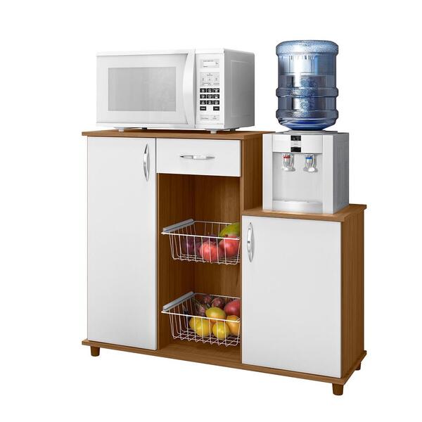 Balcão Com Fruteira 2 Portas 1 Gaveta Diva Notável Móveis