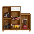 Balcão Com Fruteira 2 Portas 1 Gaveta Diva Notável Móveis