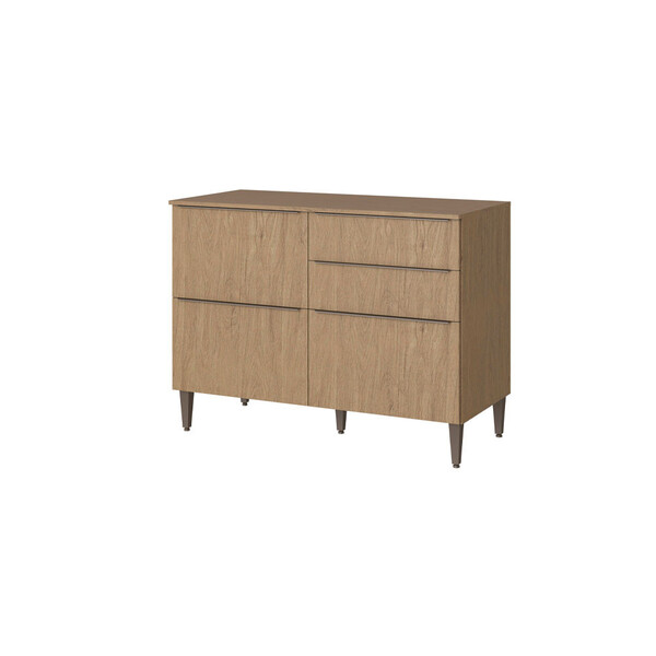 Balcão Com Tampo 03 Portas 02 Gavetas Juliette Aramóveis