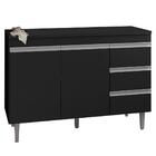 Balcao Com Tampo 120 Cm 2 Portas Andreia Reajl