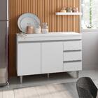 Balcao Com Tampo 120 Cm 2 Portas Andreia Reajl