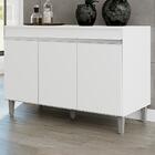 Balcao Com Tampo 120 Cm 3 Portas Manu Reajl