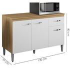 Balcao Com Tampo 120 Cm Gabriela Reajl Moveis