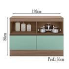 Balcao Com Tampo 120cm 12536x17511 Pln